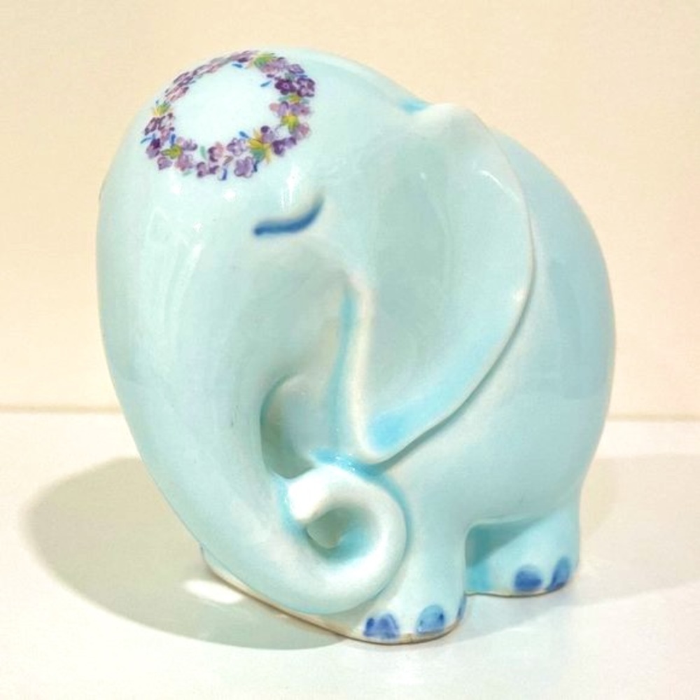 Sandra Pailet Hand Painted Piggy Bank